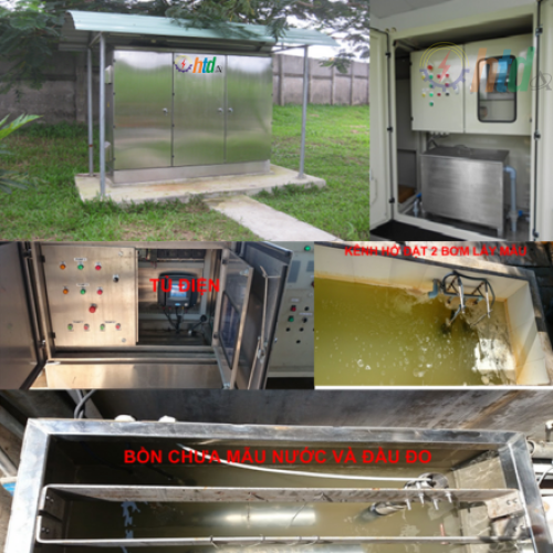 HỆ THỐNG QUAN TRẮC NƯỚC THẢI TỰ ĐỘNG , LIÊN TỤC 